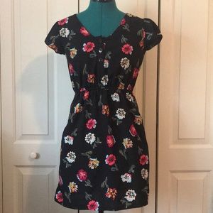 Black Floral Dress